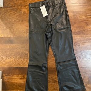 Zara leather pant